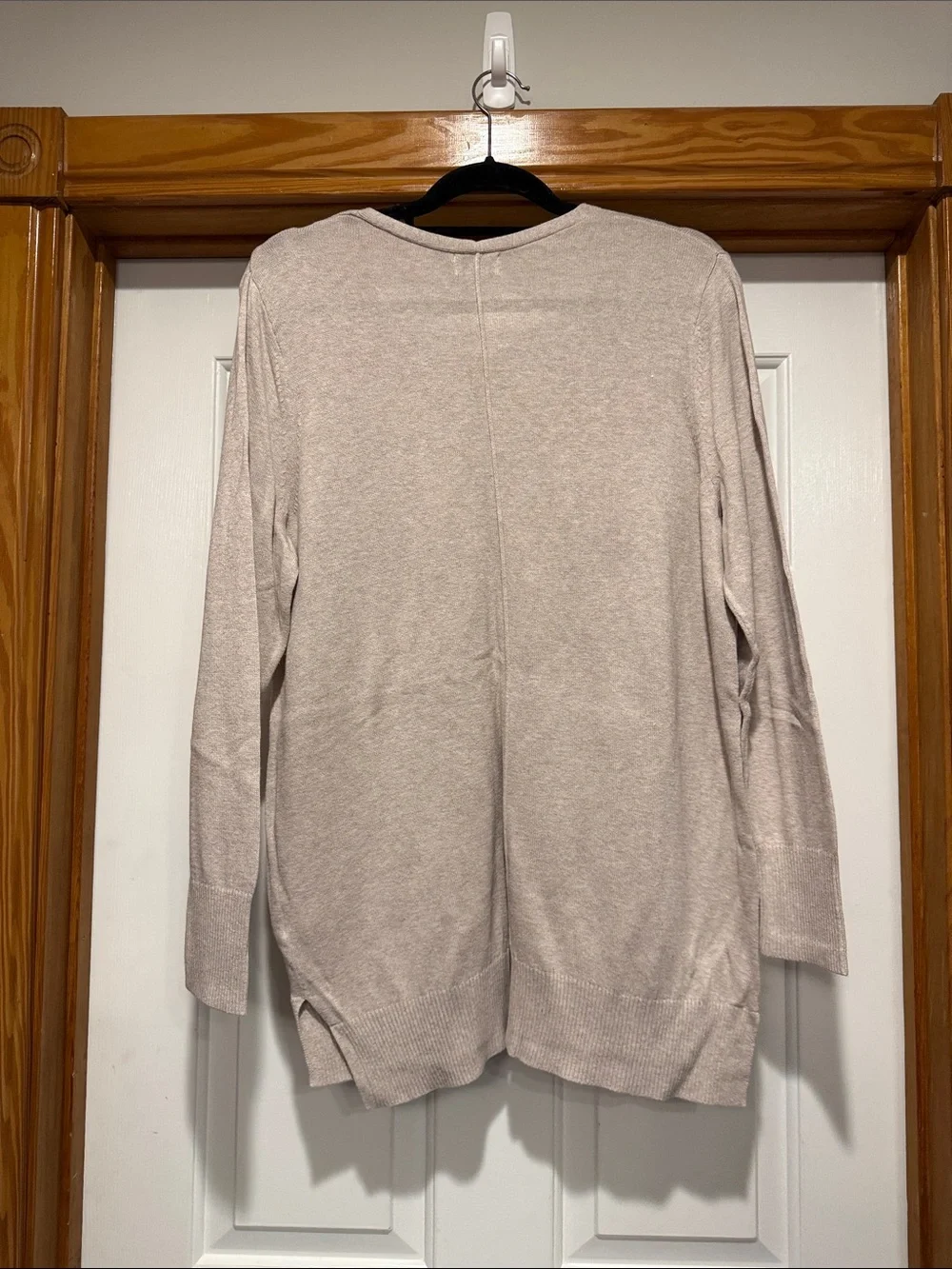 Old Navy Beige V-Neck Lightweight Sweater